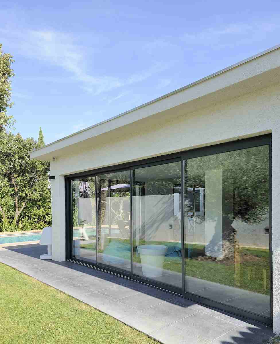 coulissant alu ral N2100 sablé