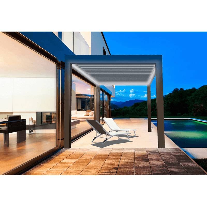 Installer une pergola à lames ondulées à Toulon dans le Var