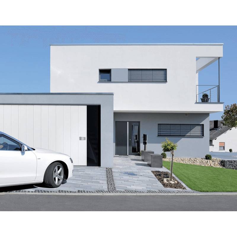 Pose d'une porte de garage sectionnelle latérale dans le 83