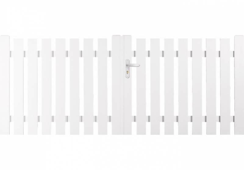 Pose d'un portail battant en pvc dans le Var